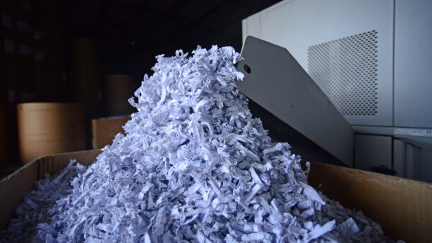 уничтожение бумажных отходов